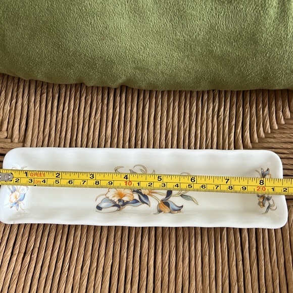 Vintage Aynsley Bone China Trinket Dishes- Just Orchids Pattern - Picture 3 of 10